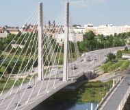 Series of bridges Magdeburg